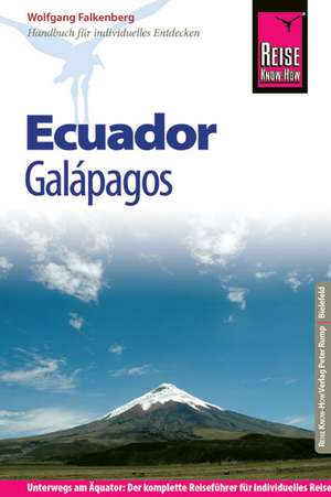 Reise Know-How Ecuador, Galápagos de Wolfgang Falkenberg