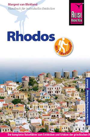 Reise Know-How Rhodos de Margret van Blokland