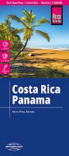 Reise Know-How Landkarte Costa Rica, Panama (1:550.000) de Reise Know-How Verlag Peter Rump