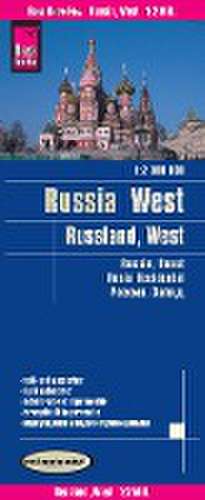 Reise Know-How Landkarte Russland West 1 : 2.000 000 de Reise Know-How Verlag