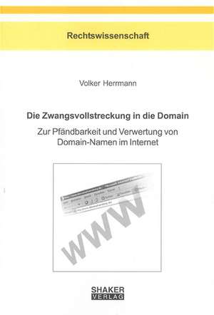 Die Zwangsvollstreckung in die Domain de Volker Herrmann