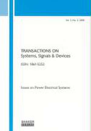 Transactions on Systems, Signals and Devices de Ahmed Masmoudi