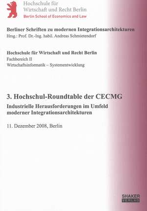 3. Hochschul-Roundtable der CECMG de Andreas Schmietendorf