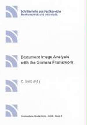 Document Image Analysis with the Gamera Framework de Christoph Dalitz