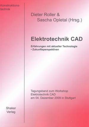 Elektrotechnik CAD de Dieter Roller