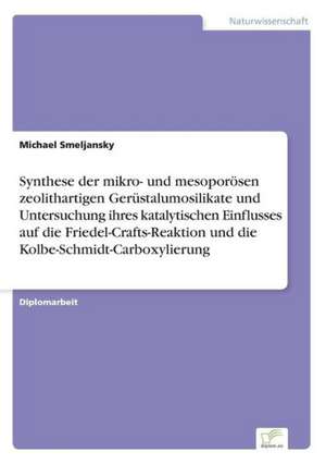 Synthese Der Mikro- Und Mesoporosen Zeolithartigen Gerustalumosilikate Und Untersuchung Ihres Katalytischen Einflusses Auf Die Friedel-Crafts-Reaktion: Chancen Und Risiken de Michael Smeljansky