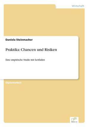 Praktika: Chancen Und Risiken de Daniela Steinmacher