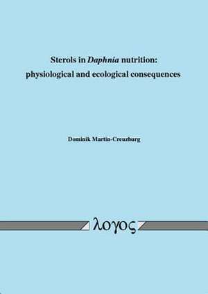 Sterols in Daphnia Nutrition