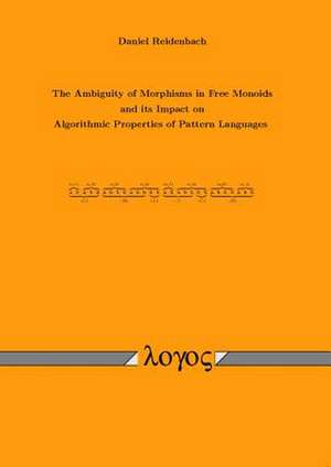 The Ambiguity of Morphisms in Free Monoids and Its Impact on Algorithmic Properties of Pattern Languages