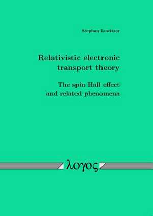 Relativistic Electronic Transport Theory