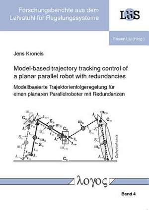 Model-Based Trajectory Tracking Control of a Planar Parallel Robot with Redundancies