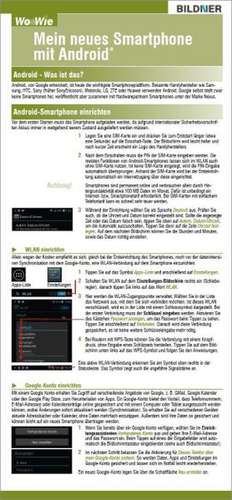 Immler, C: Wo&Wie: Mein neues Smartphone mit Android