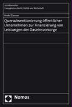 Quersubventionierung öffentlicher Unternehmen zur Finanzierung von Leistungen der Daseinsvorsorge de Andel Danner