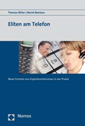 Eliten am Telefon de Bernd Martens