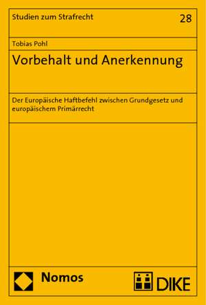 Vorbehalt und Anerkennung de Tobias Pohl