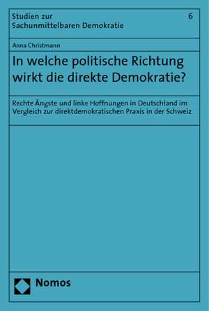 In welche politische Richtung wirkt die direkte Demokratie de Anna Christmann