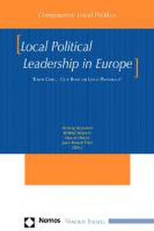 Local Political Leadership in Europe de Herwig Reynaert