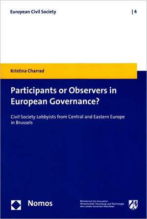 Participants or Observers in European Governance? de Kristina Charrad