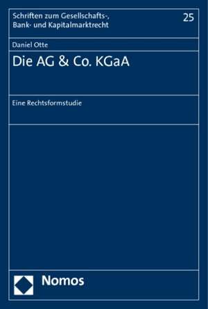 Die AG & Co. KGaA de Daniel Otte