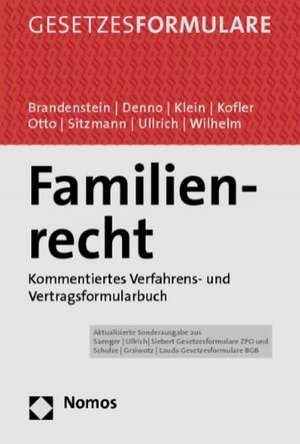 Familienrecht de Pierre Brandenstein