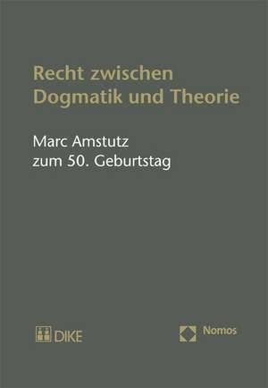 Recht zwischen Dogmatik und Theorie de Stefan Keller