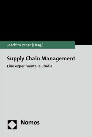 Supply Chain Management de Joachim Reese