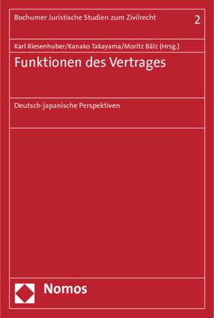 Funktionen des Vertrages de Karl Riesenhuber