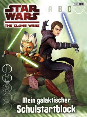 Star Wars The Clone Wars Schulstartblock