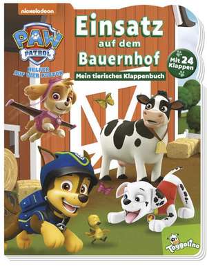 PAW Patrol: Einsatz auf dem Bauernhof - Mein tierisches Klappenbuch de Panini