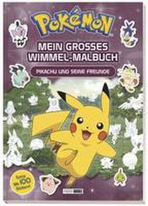 Pokémon: Mein großes Wimmel-Malbuch - Pikachu und seine Freunde