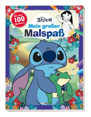 Disney Stitch: Mein großer Malspaß de Disney