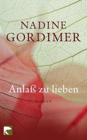 Anlaß zu lieben de Nadine Gordimer