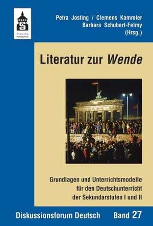 Literatur zur Wende de Petra Josting