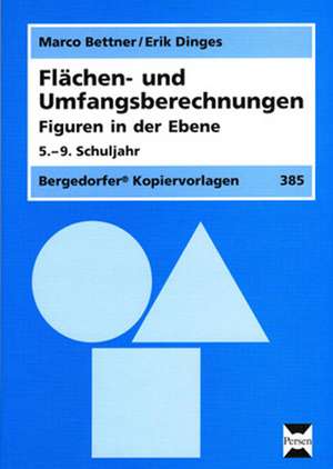 Flächen- und Umfangsberechnungen de Marco Bettner