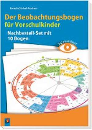 Auf einen Blick! Der Beobachtungsbogen für Vorschulkinder de Kornelia Schlaaf-Kirschner