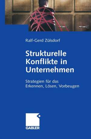 Strukturelle Konflikte in Unternehmen: Strategien für das Erkennen, Lösen, Vorbeugen de Ralf-Gerd Zülsdorf