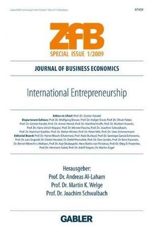 International Entrepreneurship de Andreas Al-Laham