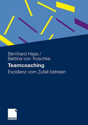 Teamcoaching: Exzellenz vom Zufall befreien de Bernhard Haas