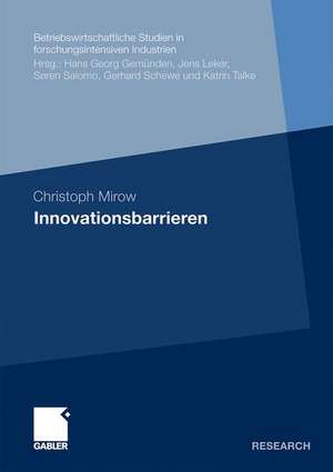 Innovationsbarrieren de Christoph Mirow