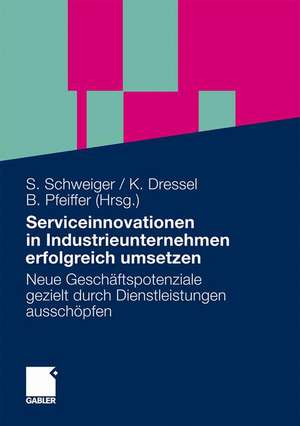 Serviceinnovationen in Industrieunternehmen erfolgreich umsetzen: Neue Geschäftspotenziale gezielt durch Dienstleistungen ausschöpfen de Stefan Schweiger