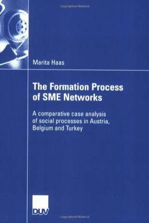 The Formation Process of SME Networks: A comparative case analysis of social processes in Austria, Belgium and Turkey de Marita Haas