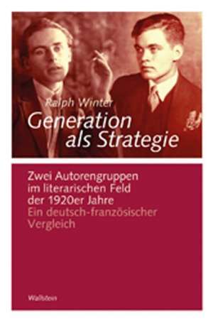 Generation als Strategie de Ralph Winter