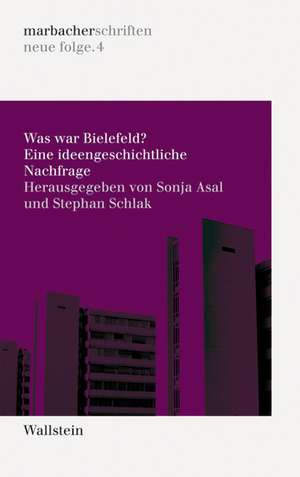 Was war Bielefeld? de Sonja Asal