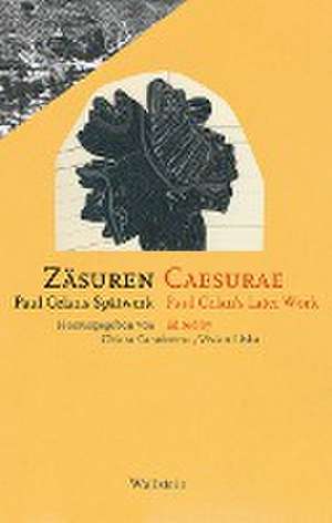 Zäsuren / Caesurae de Chiara Caradonna