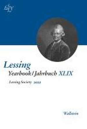 Lessing Yearbook / Jahrbuch XLIX, 2022 de Carl Niekerk