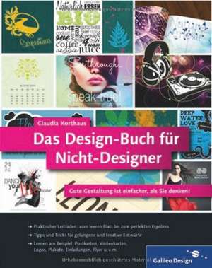 Das Design-Buch für Nicht-Designer de Claudia Korthaus