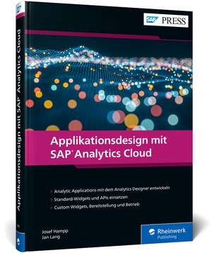 Applikationsdesign mit SAP Analytics Cloud de Josef Hampp