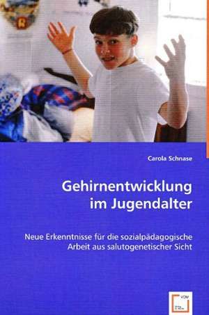 Gehirnentwicklung im Jugendalter de Carola Schnase