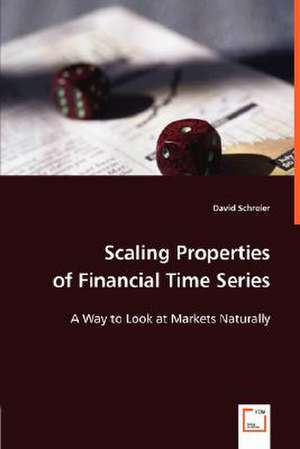 Scaling Properties of Financial Time Series de David Schreier