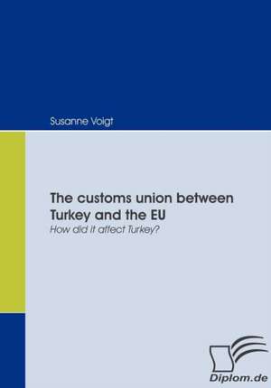 The Customs Union Between Turkey and the Eu: Das Fallbeispiel Ryanair in Bremen de Susanne Voigt